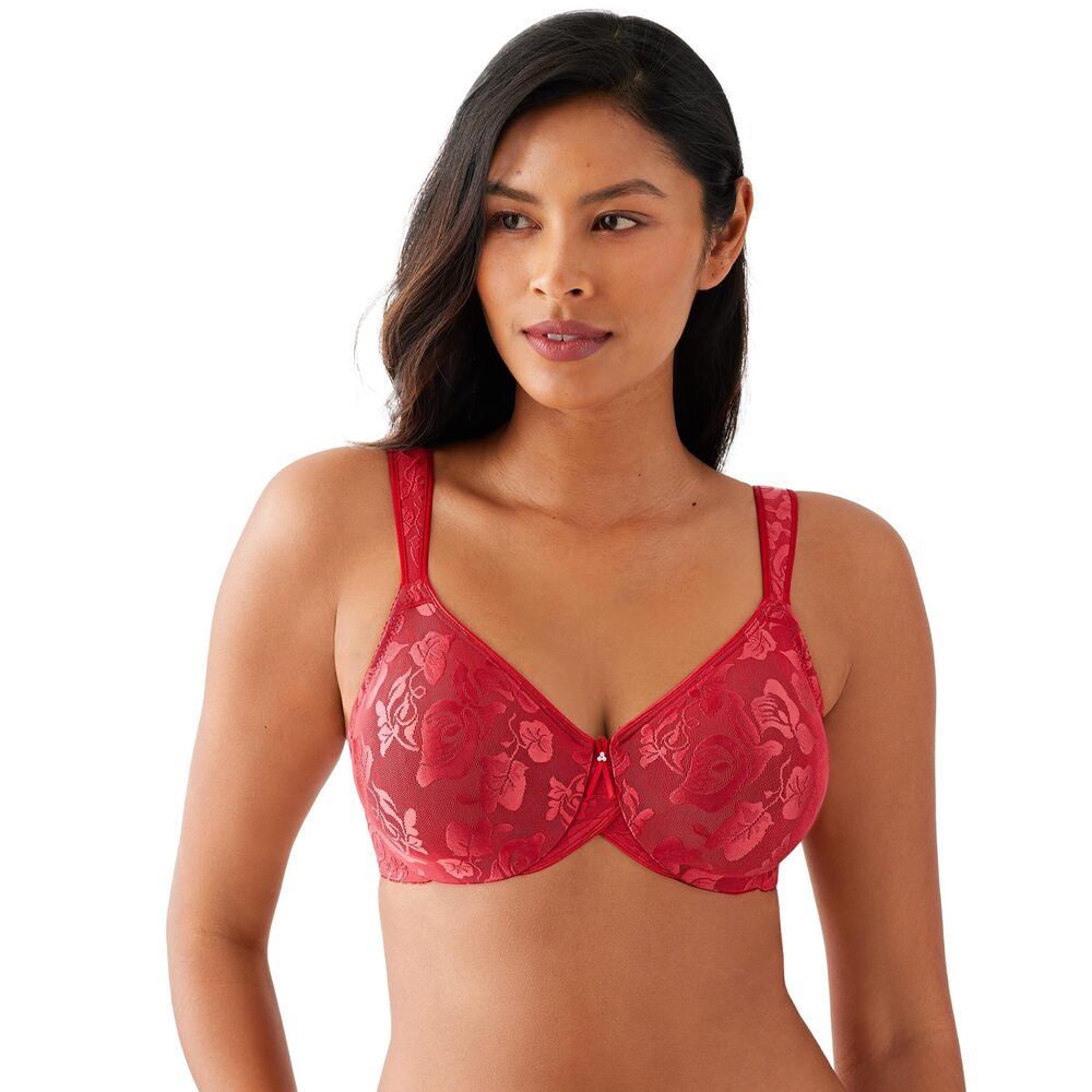 Wacoal Women's Awareness Full Figure Underwire Bra Equestrian Red 34D